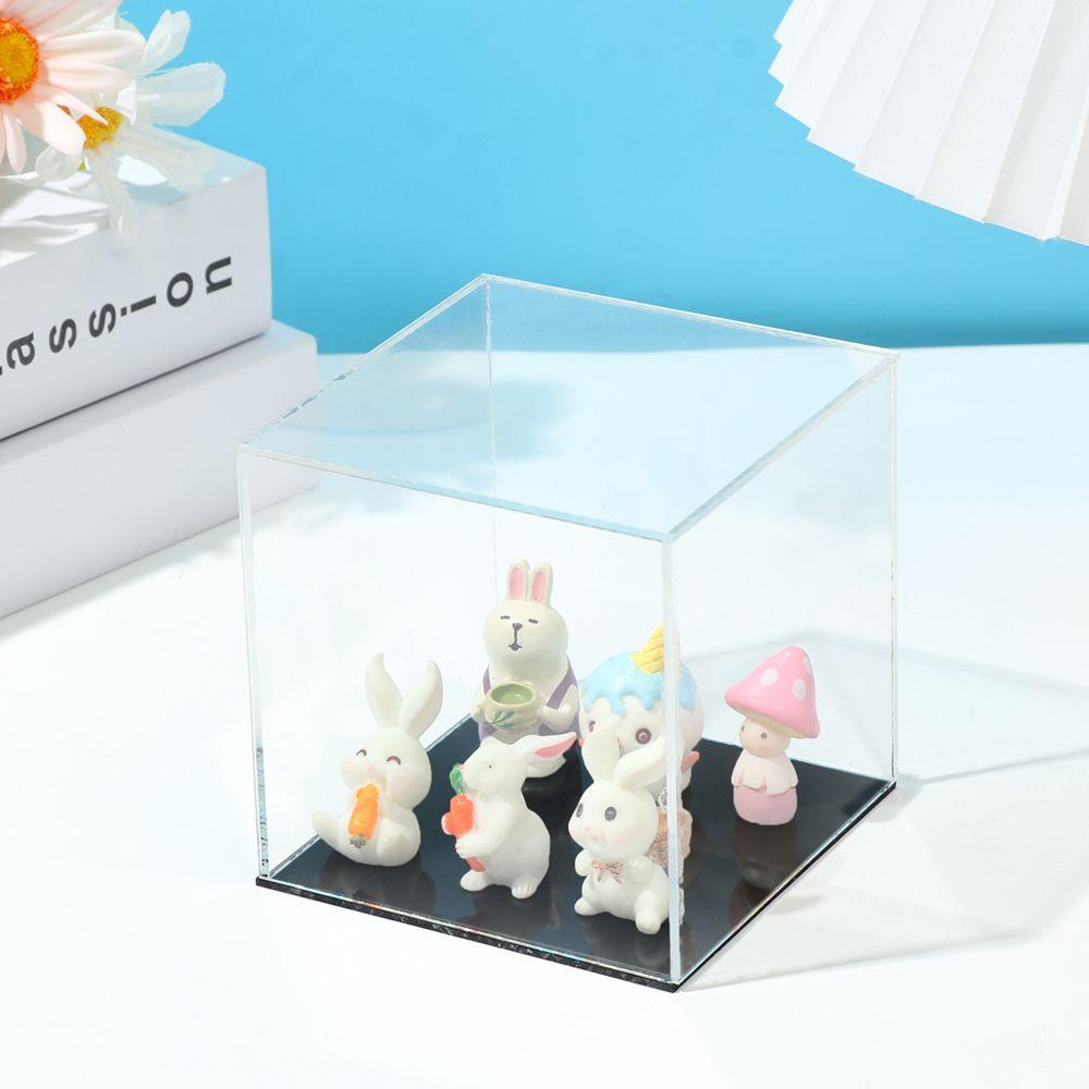 LEISURE Hộp Trưng Bày Đồ Chơi Chống Bụi Bằng Acrylic Ốp