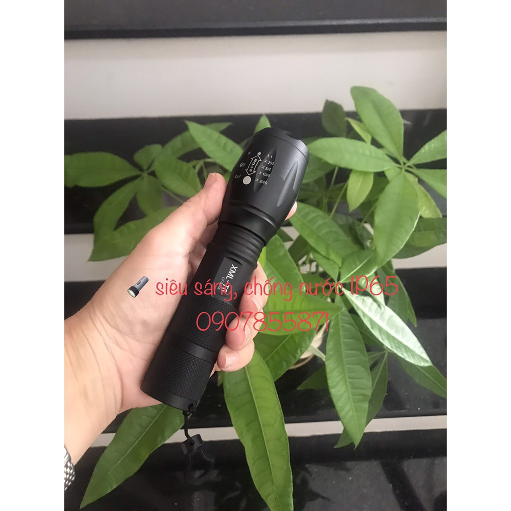Đèn pin siêu sáng S016 - Tặng kèm cốc sạc pin tiểu | BigBuy360 - bigbuy360.vn