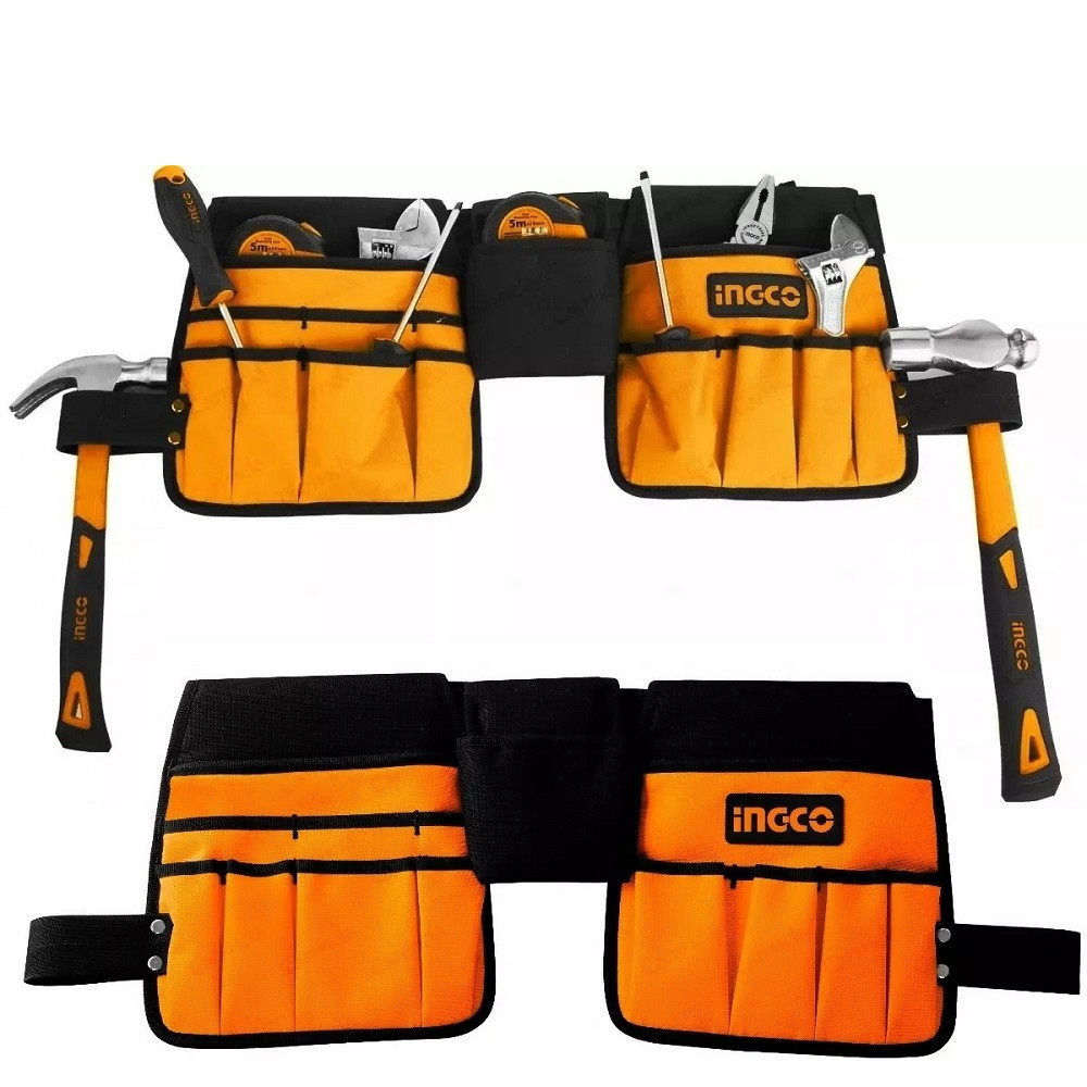 Túi đồ nghề dụng cụ công cụ đeo hong lưng 260mm x 230mm Tools Bag INGCO HTBP02031