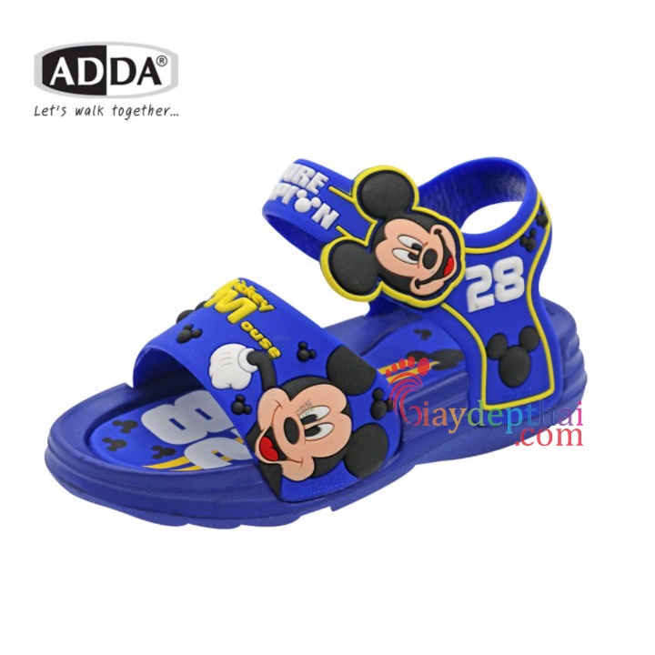 Giày sandal quai hậu Thái Lan Bé Trai Bé Gái chuột mickey Adda 32E13