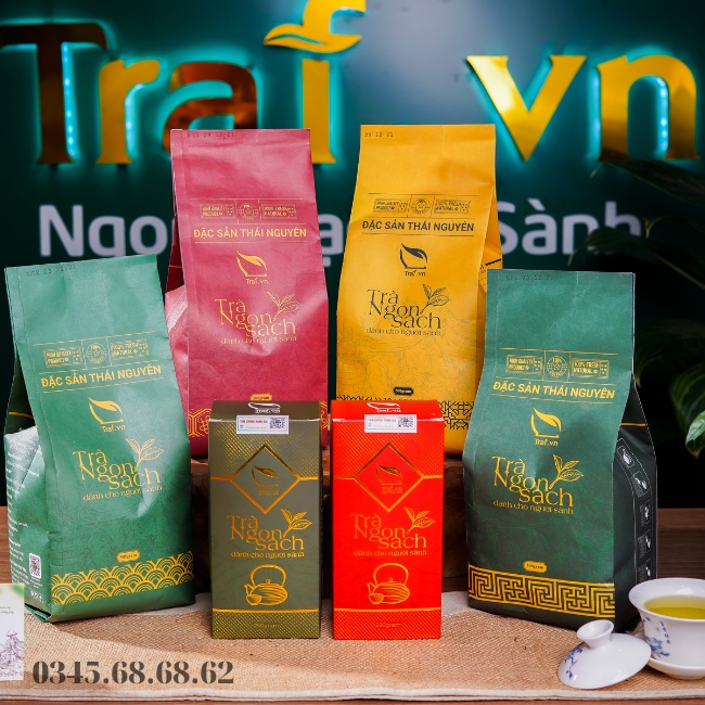 Chè Thái Nguyên đặc sản số 1 - Combo các loại trà ngon đặc biệt Thái Nguyên