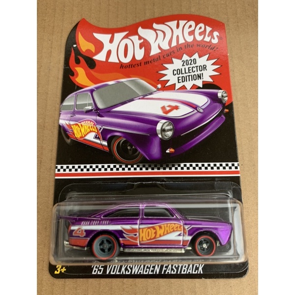 Xe Hot Wheels Mail in ‘65 Volkswagen Fastback VW Type 3 Collector Edition