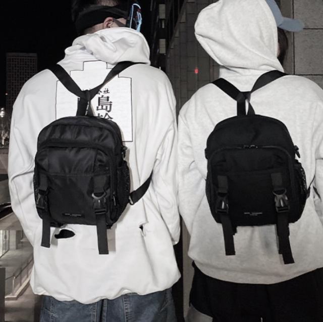 TÚI ĐEO CHÉO đa năng siêu tiện lợi - Vải canvas bao chất ngầu - Balo mini ĐEN phong cách UNISEX đẹp độc -Giá rẻ