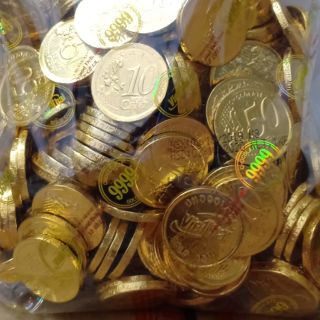 Sôcôla Đồng Tiền Vàng Việt Thái quy cách 1kg/gói (10 gói /thùng) sản phẩm được sản xuất tại Việt Nam