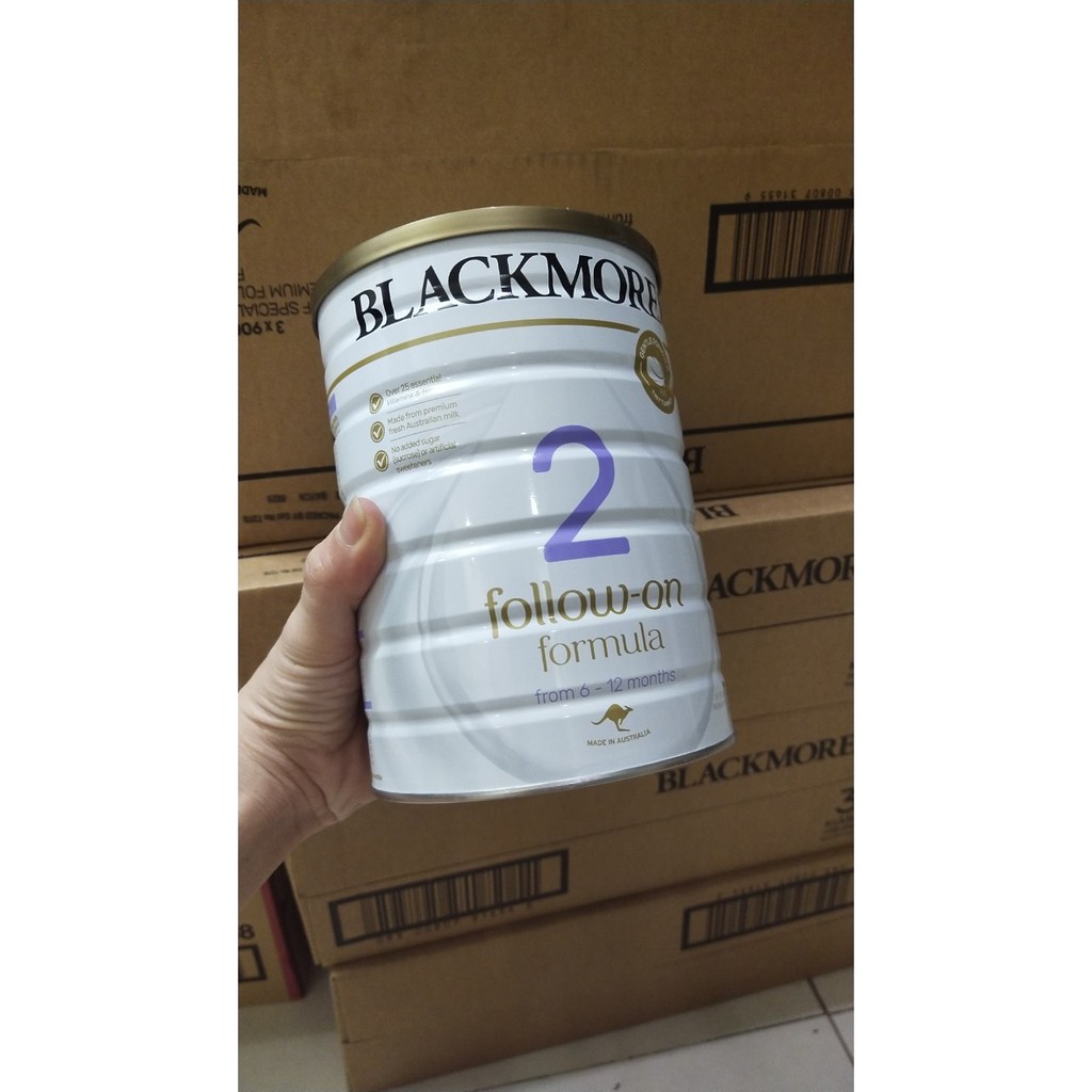 COMBO 3 LON SỮA BLACKMORES SỐ 1 2 3  900 gram NỘI ĐỊA ÚC