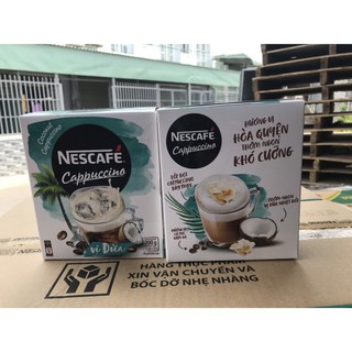 CÀ PHÊ CAPPUCCINO VỊ DỪA date mới nhất