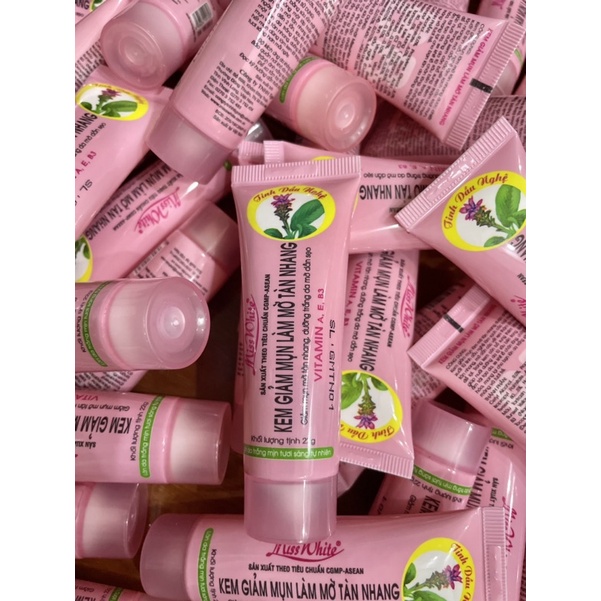(Sỉ) Tuýt chấm mụn nghệ Miss Whjte giảm thâm mụn 22gram