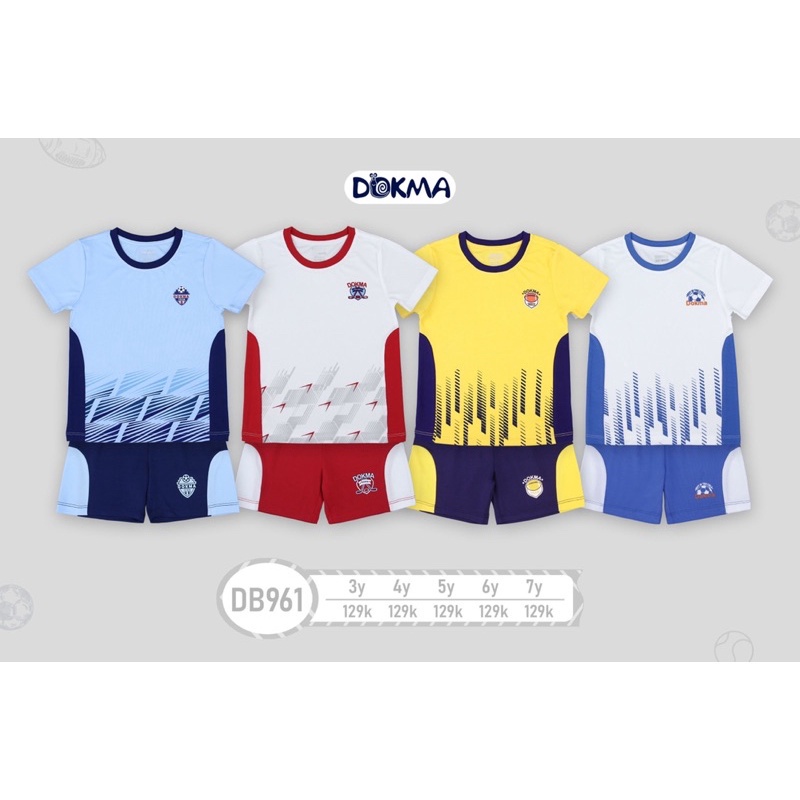 Bộ quần áo thể thao dokma Bé Trai DB961(3-7y)