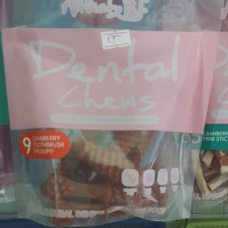 [THỨC ĂN] Xương thưởng gặm sạch răng và thơm miệng cho chó cưng Altimate Pet Dental Chews đa dạng mùi