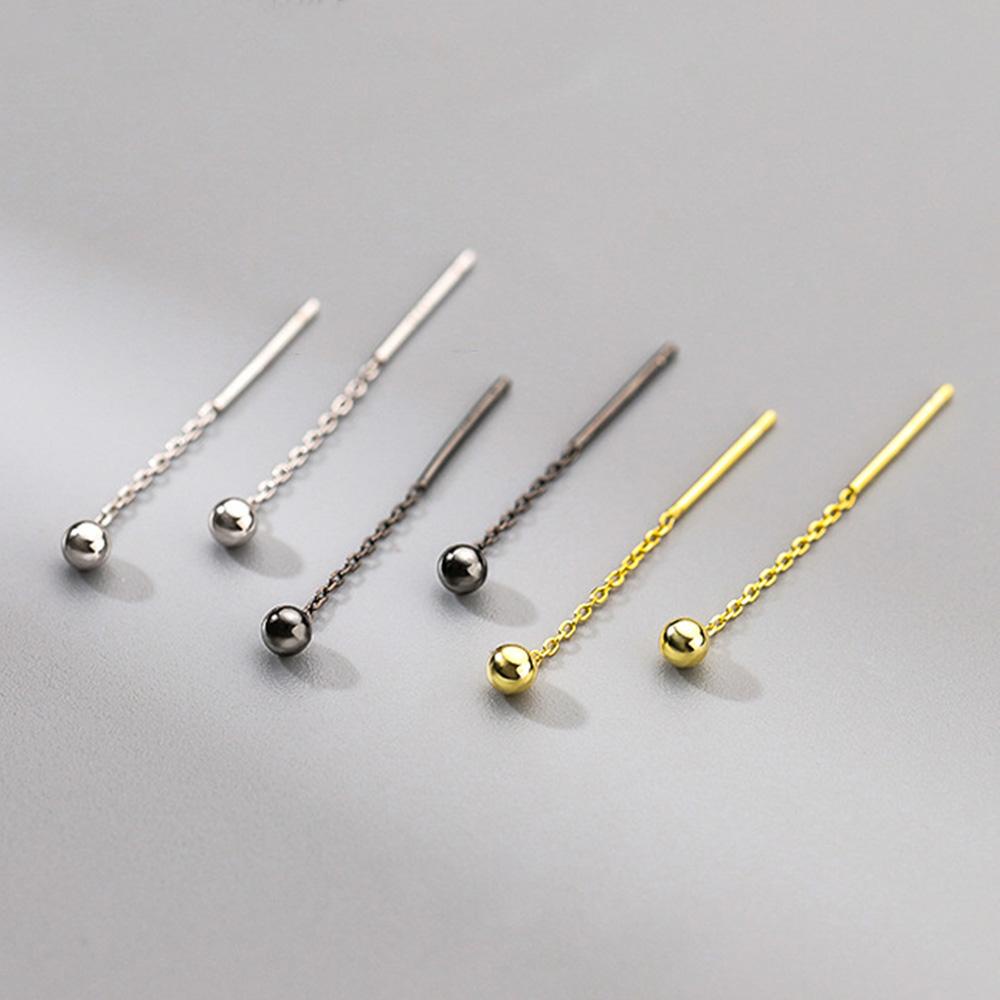 Bông Tai Ngắn Đính Đá Lấp Lánh Đơn Giản Sáng Tạo Phong Cách Hàn Quốc