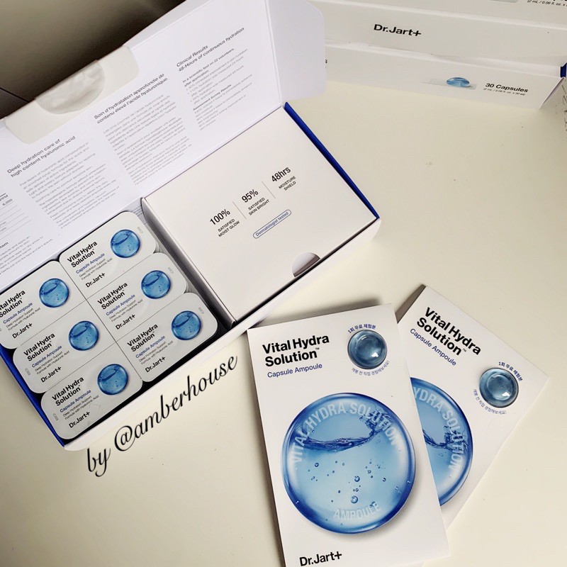 Viên serum dưỡng da căng bóng Drjart+(lẻ 1 viên, tặng ống đựng từ 5 viên)