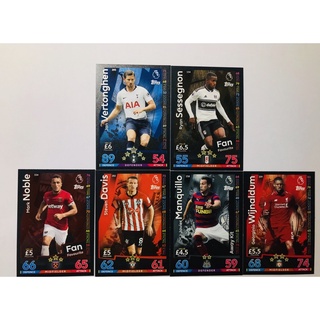 Thẻ match attax premier league 2018/2019