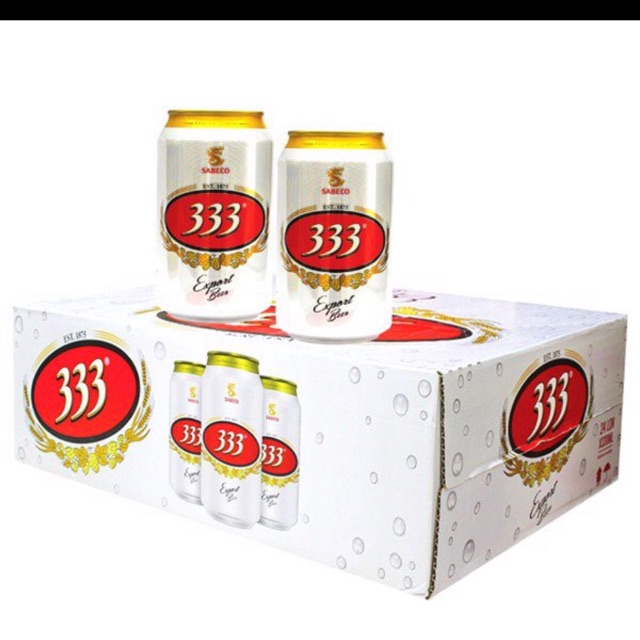 Thùng bia 333 24lon