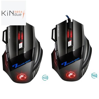 Chuột chơi game có dây imice x7 7 nút 2400 dpi led chuyên nghiệp