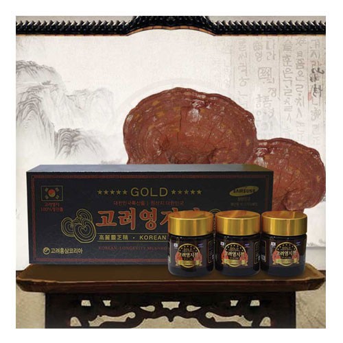 Cao Linh Chi Đỏ Hộp Gỗ Đen YoungJi – 120g x 3 lọ