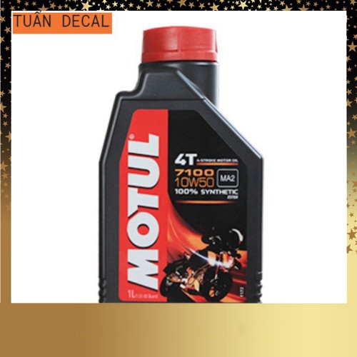 Dầu motul 7100 ,10w50 loại 1 Lít