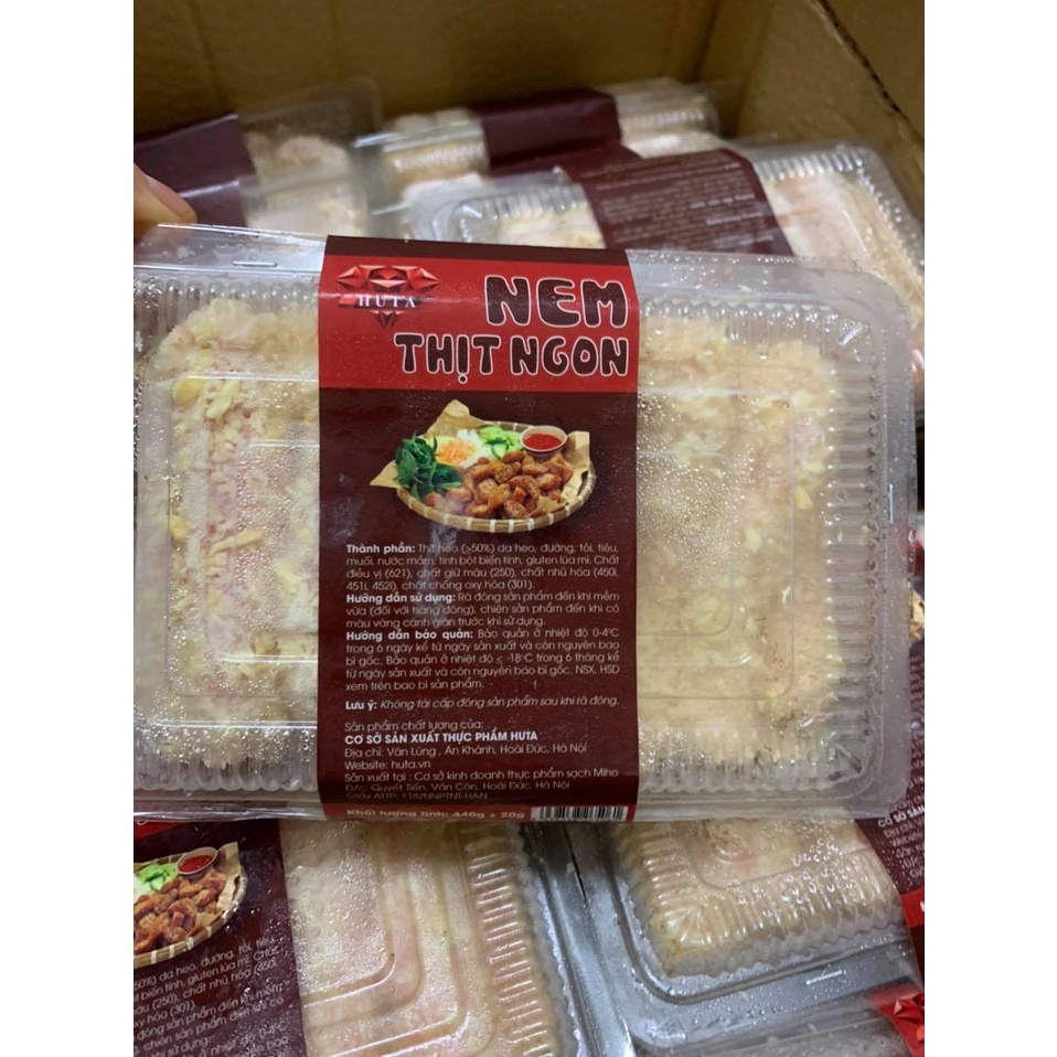 Nem chua rán Hà Nội  loại 1, 20 cái ,500g ( giao hàng Hà Nội)