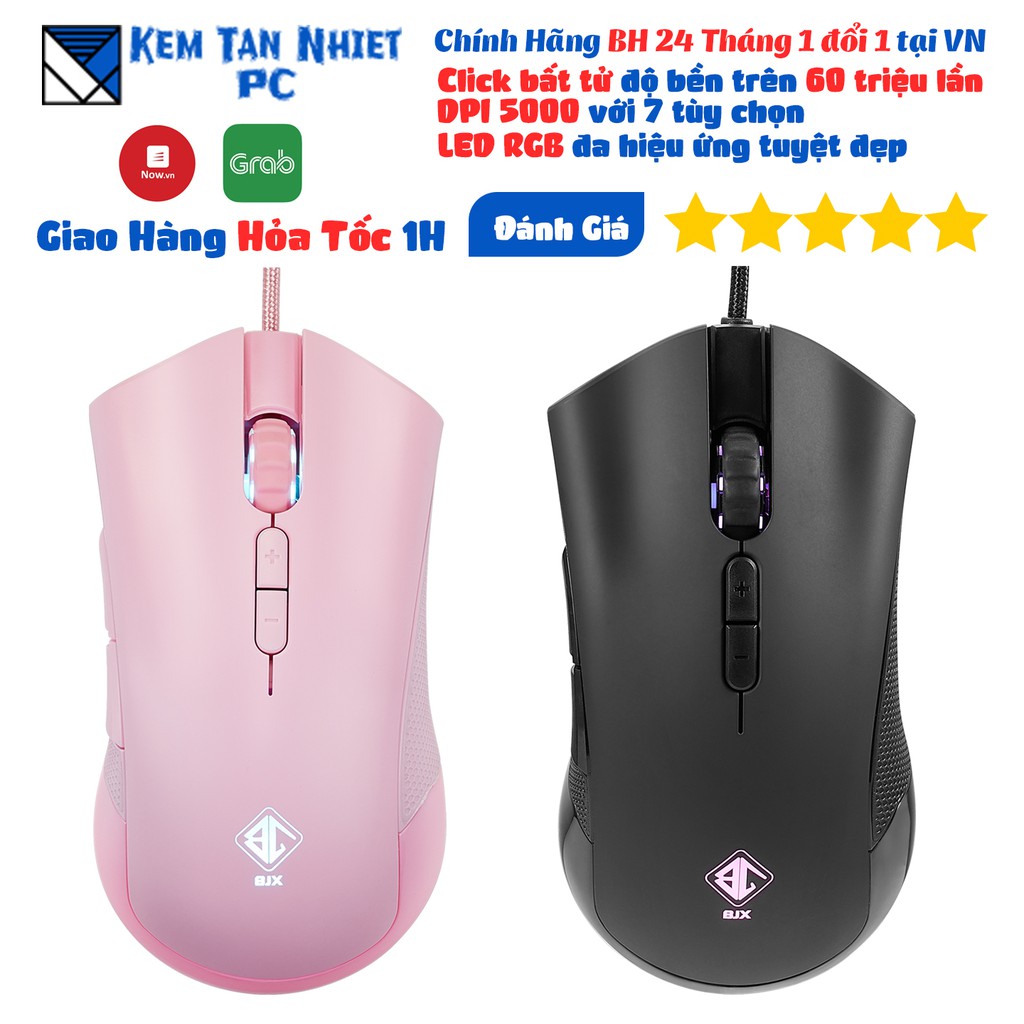 Chuột Gaming BJX M9 RGB Led - Chính hãng BH 24 Tháng