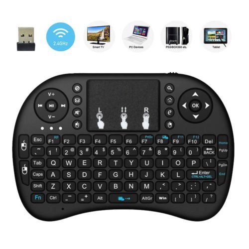 Bàn Phím Mini Không Dây Cho Kodi Android Pc Và Tv Box