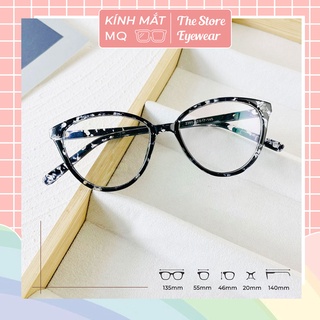 Gọng kính mắt mèo nhựa dẻo nhiều màu 2360 có thể lắp kính cận - Kính Mắt Five Minutes