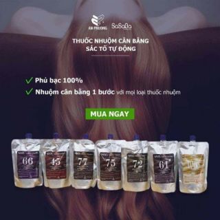 Màu phủ bạc thời trang
