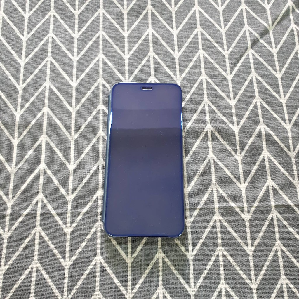 Bao Da Clear View Standing Cover Samsung A6 2018