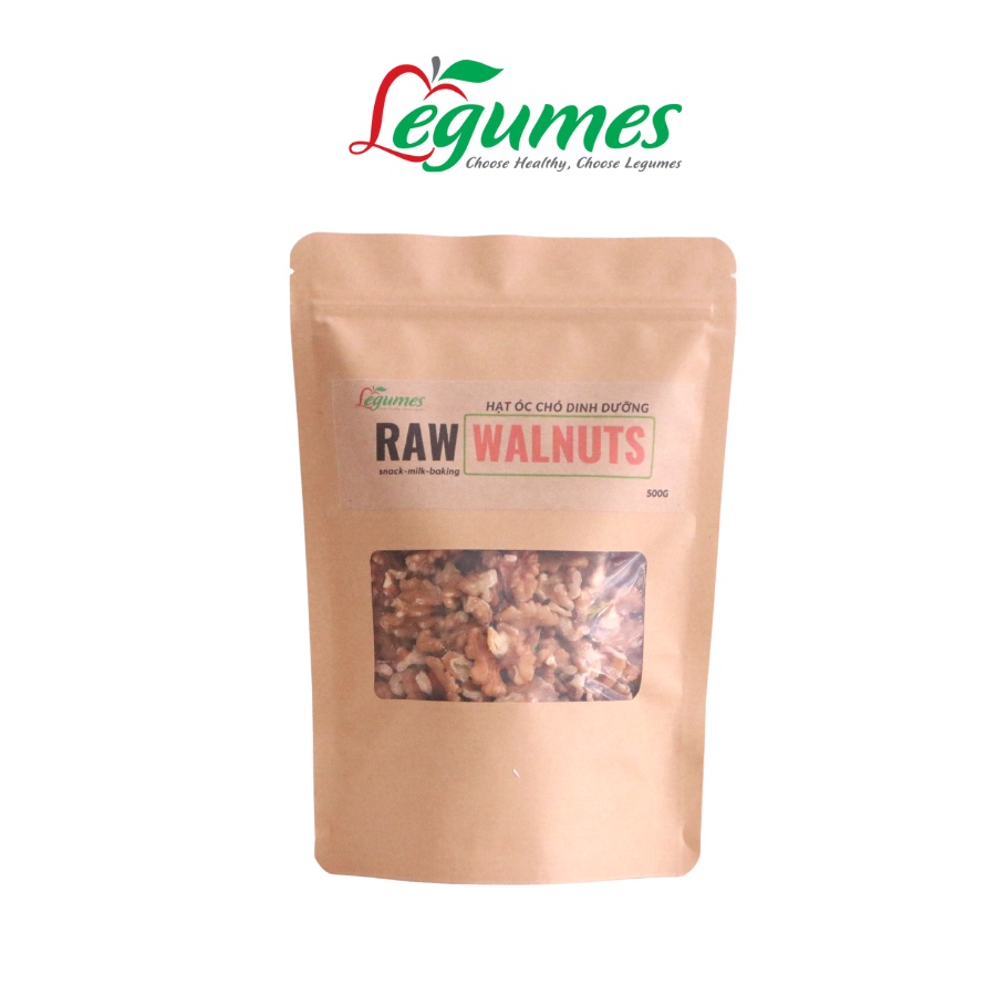 Nhân Óc chó Mỹ Hữu cơ 500g - Raw Walnuts  - [ LÉGUMES VIỆT NAM ]