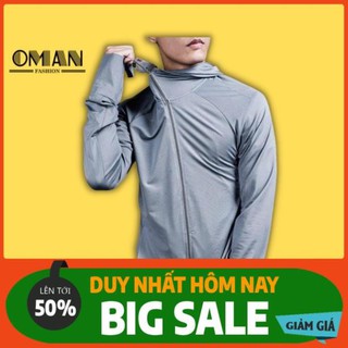 Áo chống nắng nam - nữ l Áo khoác nhẹ đi đường chất THÔNG HƠI KIM CƯƠNG- OMAN CN001 *