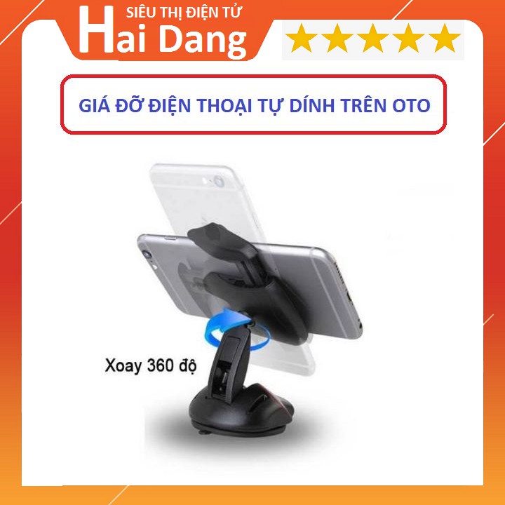 Giá Đỡ Điện Thoại Ô Tô Hình Chuột Máy Tính