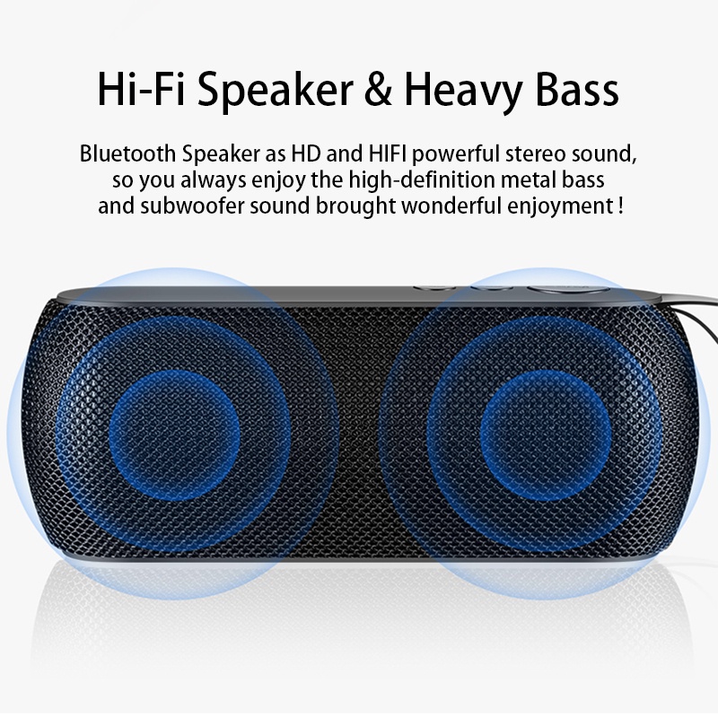 Loa Bluetooth không dây nhỏ gọn thiết kế 3D hỗ trợ thẻ nhớ tf