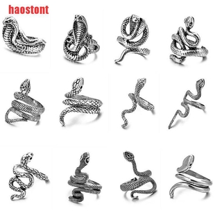 Nhẫn hình rắn 21 kiểu dáng