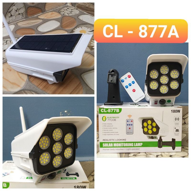 Đèn Cảm Biến Năng Lượng Mặt Trời Ngụy Trang Camera CL-877A giá cạnh tranh