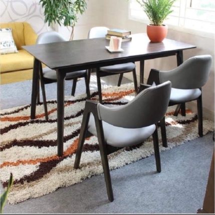 Bộ bàn ăn EMA 4 ghế  FREESHIP: HCM BIÊN HÒA BÌNH DƯƠNG