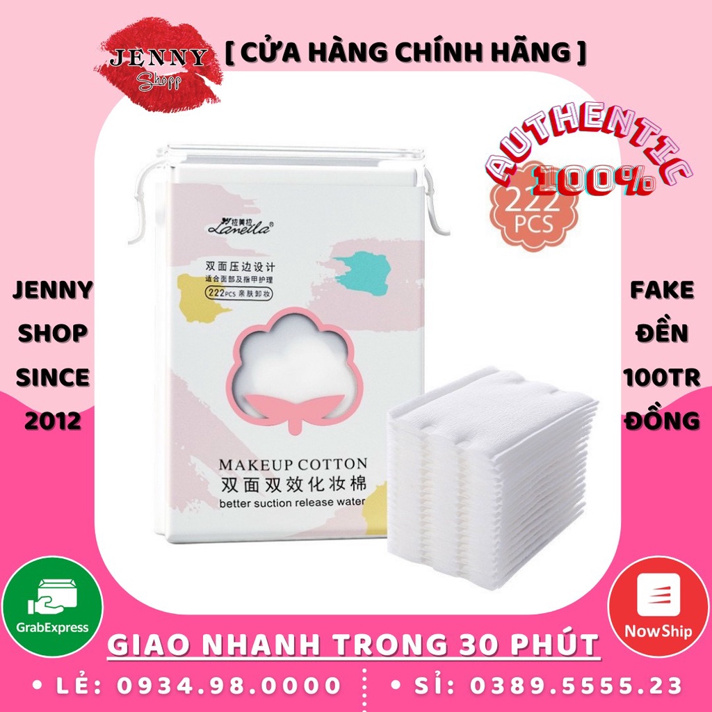 Bông Tẩy Trang Nội Địa Trung Túi 222 Miếng