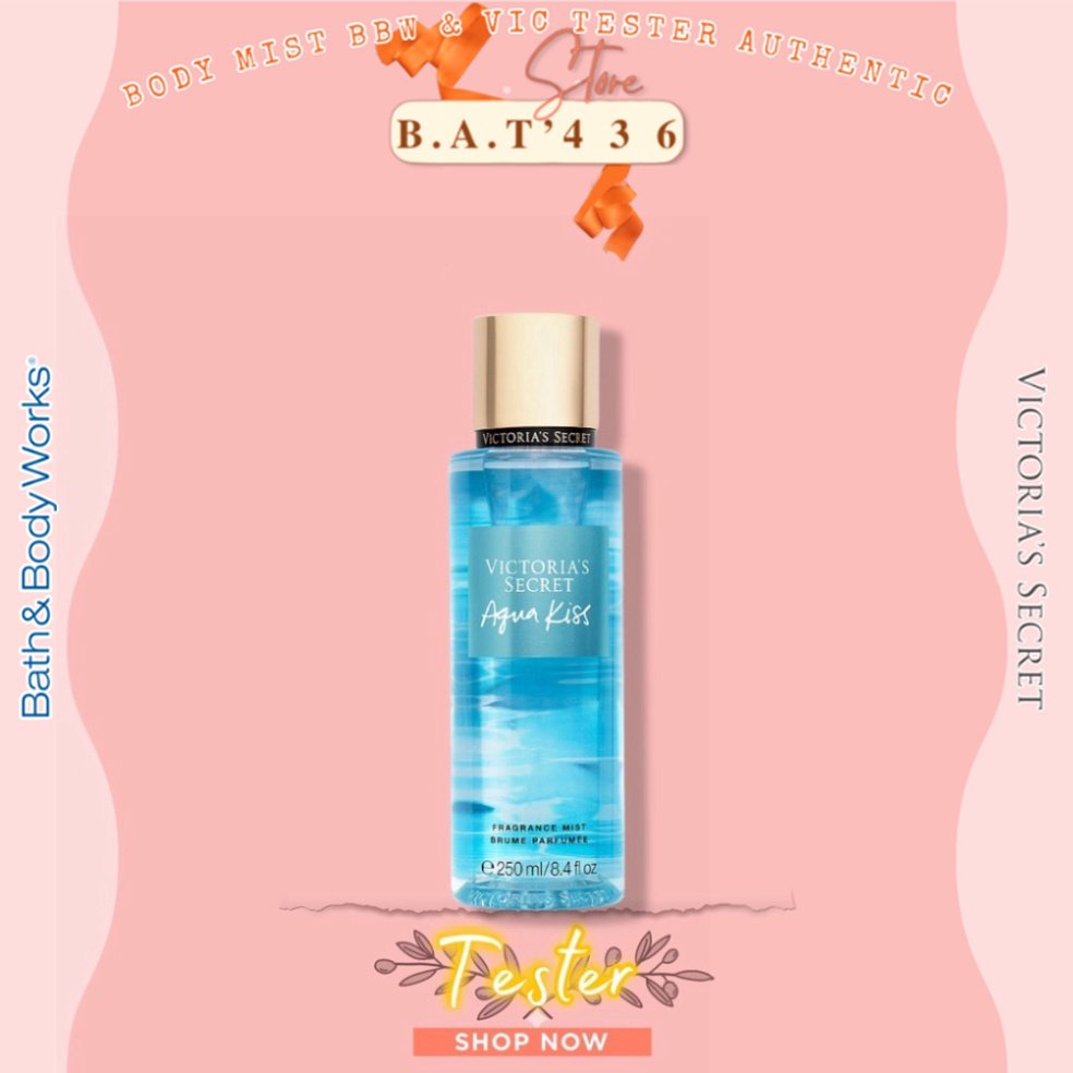 ⚜BAT436⚜ Body Mist 𝗩𝗜𝗖𝗧𝗢𝗥𝗜𝗔'𝗦 𝗦𝗘𝗖𝗥𝗘𝗧 Aqua Kiss