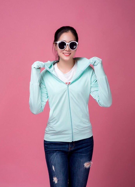 Áo Chống Nắng Thông Hơi Kim Cương Kèm Túi Đựng Áo BL Fashion