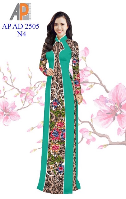 Vải áo dài hoa văn