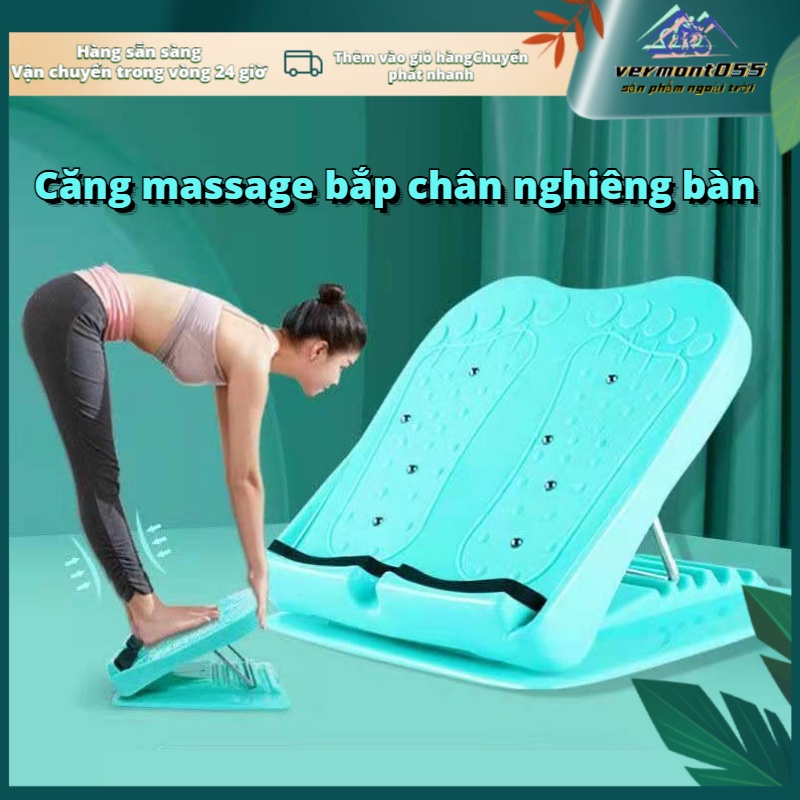Có thể bán buôn Bảng nghiêng Xoa bóp bắp chân Máy kéo căng Nêm ABS 5 bánh răng có thể điều chỉnh cho phòng tập dục tại nhà Vermont055 Hàng giao ngay
