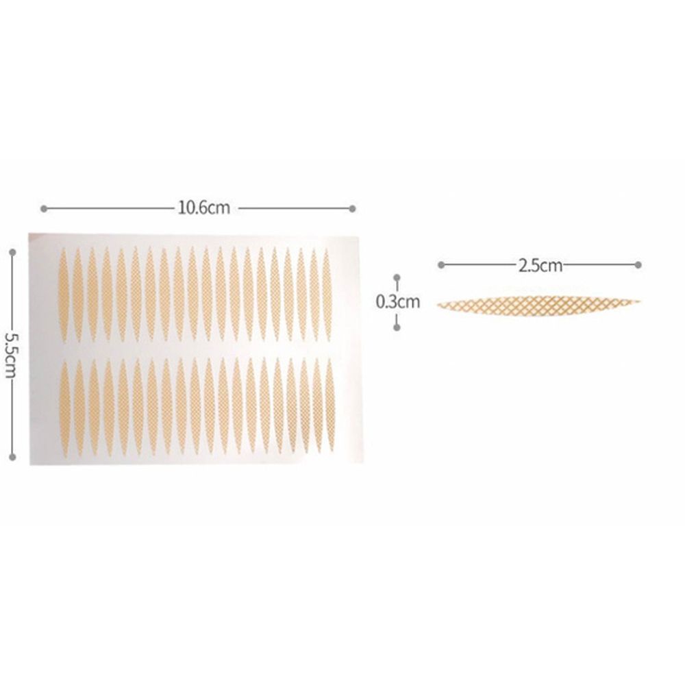 [Hàng mới về] Miếng dán tạo mắt hai mí dạng lưới thời trang lâu trôi không thấm nước