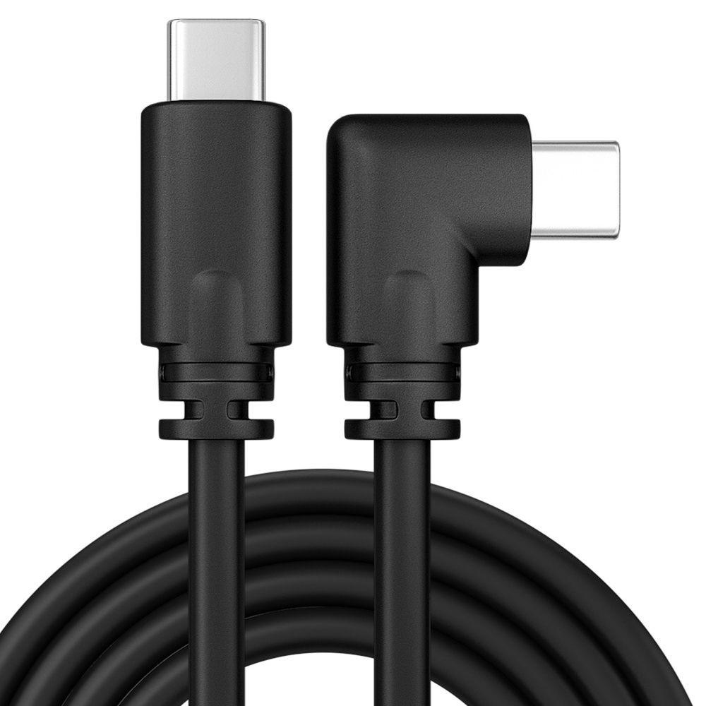 Dây Cáp Sạc Nhanh Truyền Dữ Liệu Đầu USB 3.0 Sang Type-C 90 Độ Cho Quest 2