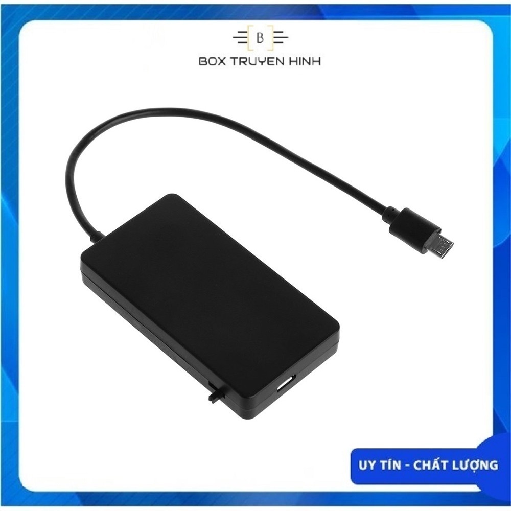 Hub Chuyển Đổi 4 Cổng Micro Usb Otg Cho Android box, Điện Thoại Và Máy Tính Bảng Android / Windows, dùng tốt cho Box Onn