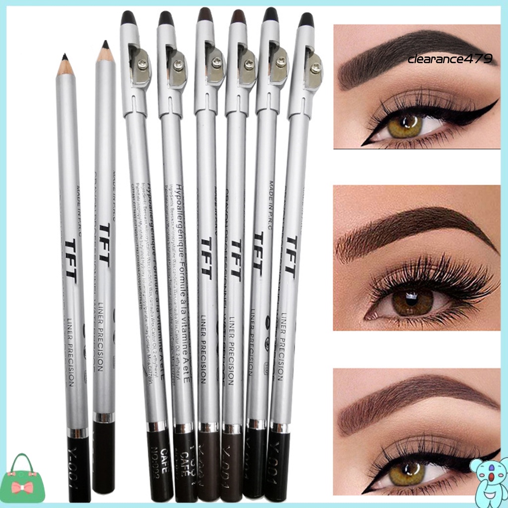(Hàng Mới Về) Bút Chì Kẻ Lông Mày Lâu Trôi Chống Thấm Nước Không Bị Nhòe