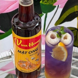 Mật ong vina honey 750ml nguyên liêu pha chế nước trái cây trà chanh ngon