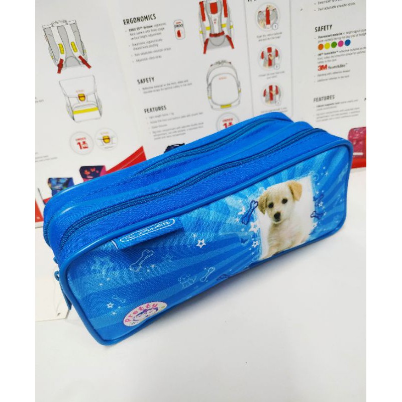 Túi bút 2 ngăn Puppy Herlitz