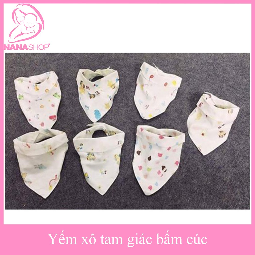 Yếm xô hoa tam giác có cúc bấm Carter Việt Nam