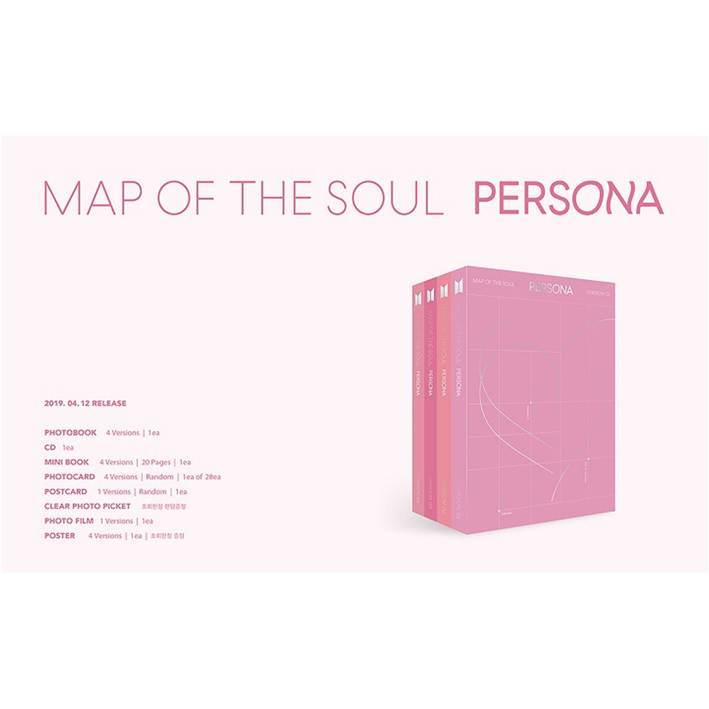Mini album thứ 6 KPOP GOODS BTS Map of the Soul Persona