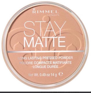 💦💦💦Phấn Phủ Rimmel Stay Matte Pressed Powder 