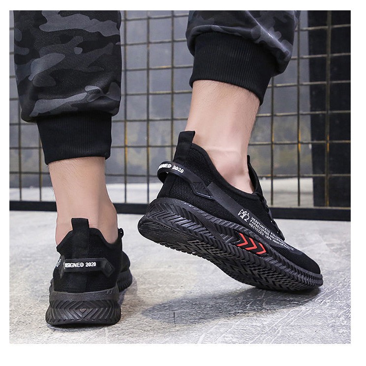 (2 màu)GiàyThể Thao Nam Giày Sneaker thoáng khí khử mùi kiểu dáng mới đẽ phối đồ đi nhẹ bền hd2
