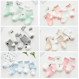 Set 5 đôi tất đông đáng yêu cho bé