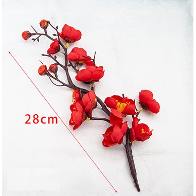 [SIÊU RẺ❤️] – Cành Đào - Trang trí bánh sinh nhât bánh kem